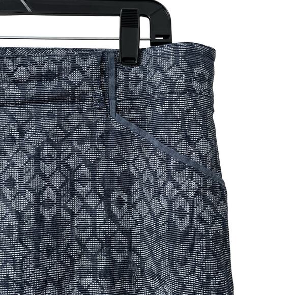 Anthropologie Cartonnier Charlie Straight Trouser Pants Size 10 Navy Office - Picture 5 of 7